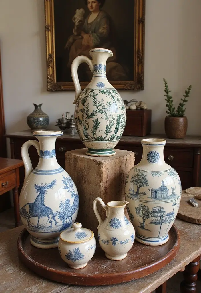 27 Vintage Ceramic Jug Decor Ideas That Never Go Out Of Style 61 27 Vintage Ceramic Jug Decor Ideas That Never Go Out Of Style - 25. Cultural Displays
