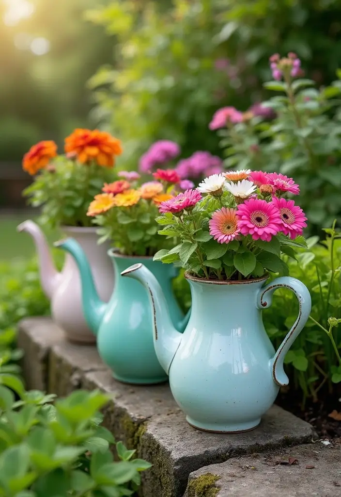 27 Vintage Ceramic Jug Decor Ideas That Never Go Out Of Style 15 27 Vintage Ceramic Jug Decor Ideas That Never Go Out Of Style - 7. Garden Decor