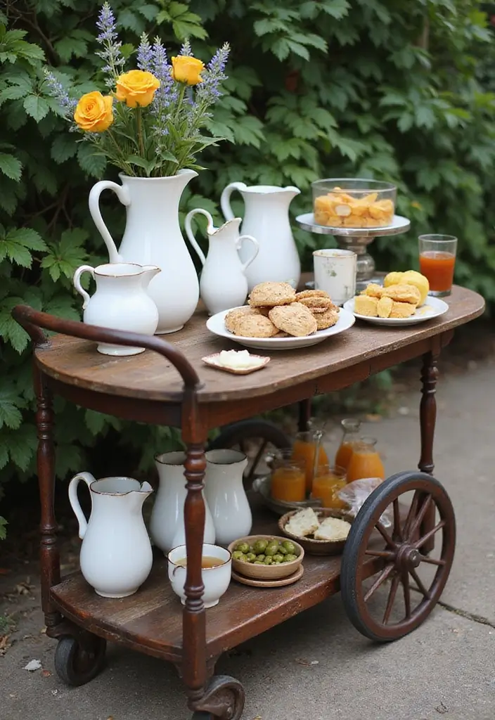 28 Antique Ceramic Jug Decor Ideas For Classic Homes 42 28 Antique Ceramic Jug Decor Ideas For Classic Homes - 22. Vintage Carts and Jugs
