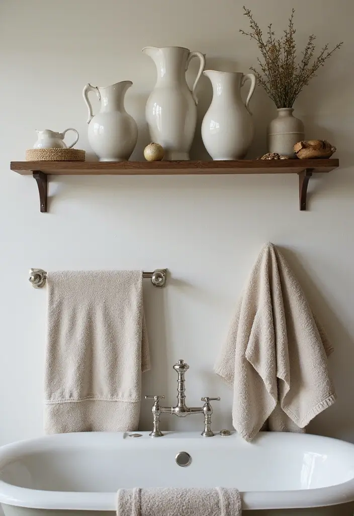 28 Antique Ceramic Jug Decor Ideas For Classic Homes 12 28 Antique Ceramic Jug Decor Ideas For Classic Homes - 6. Bathroom Accent