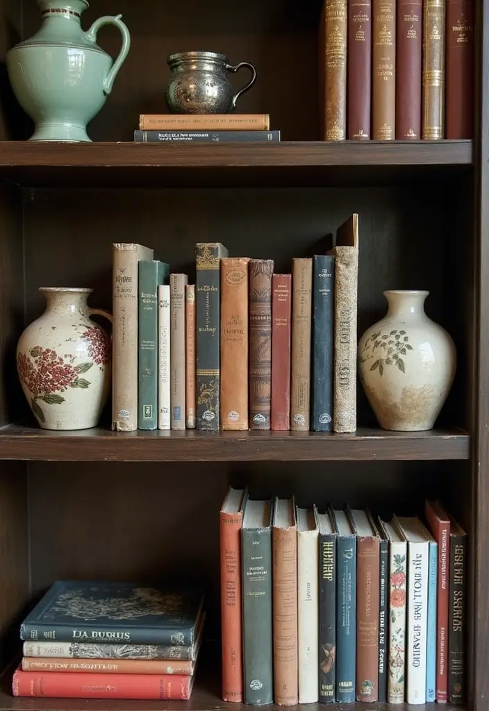 28 Antique Ceramic Jug Decor Ideas For Classic Homes 15 28 Antique Ceramic Jug Decor Ideas For Classic Homes - 9. Creative Bookend