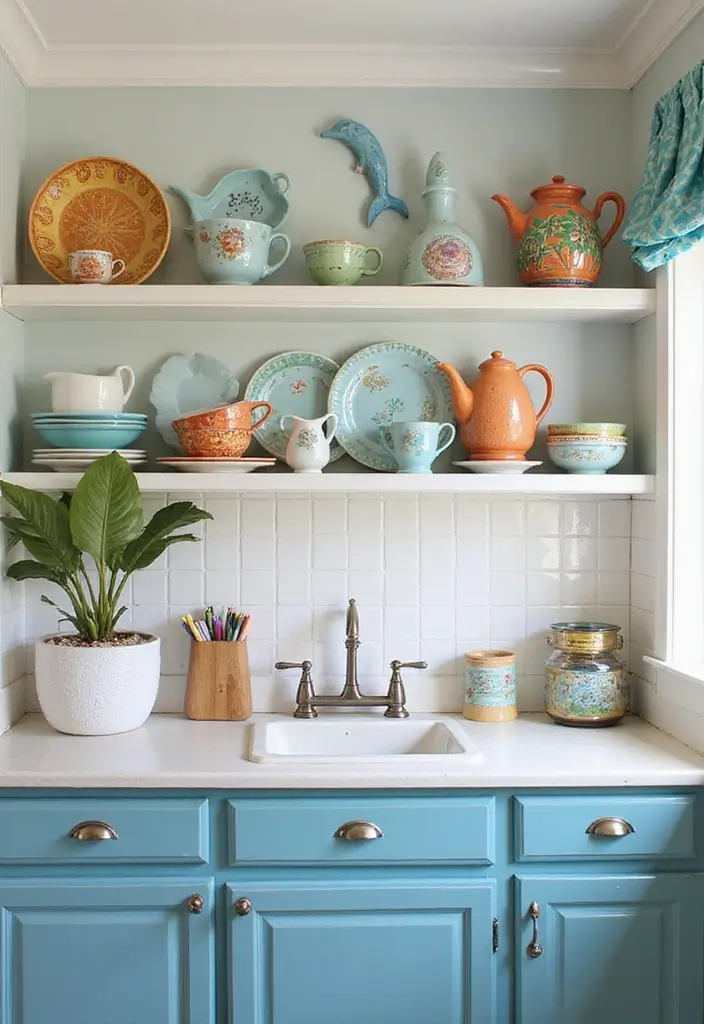28 Ceramic Dolphin Decor Ideas Perfect For Coastal Themes 47 28 Ceramic Dolphin Decor Ideas Perfect For Coastal Themes - 23. Dolphin-themed Ceramics in Kitchens