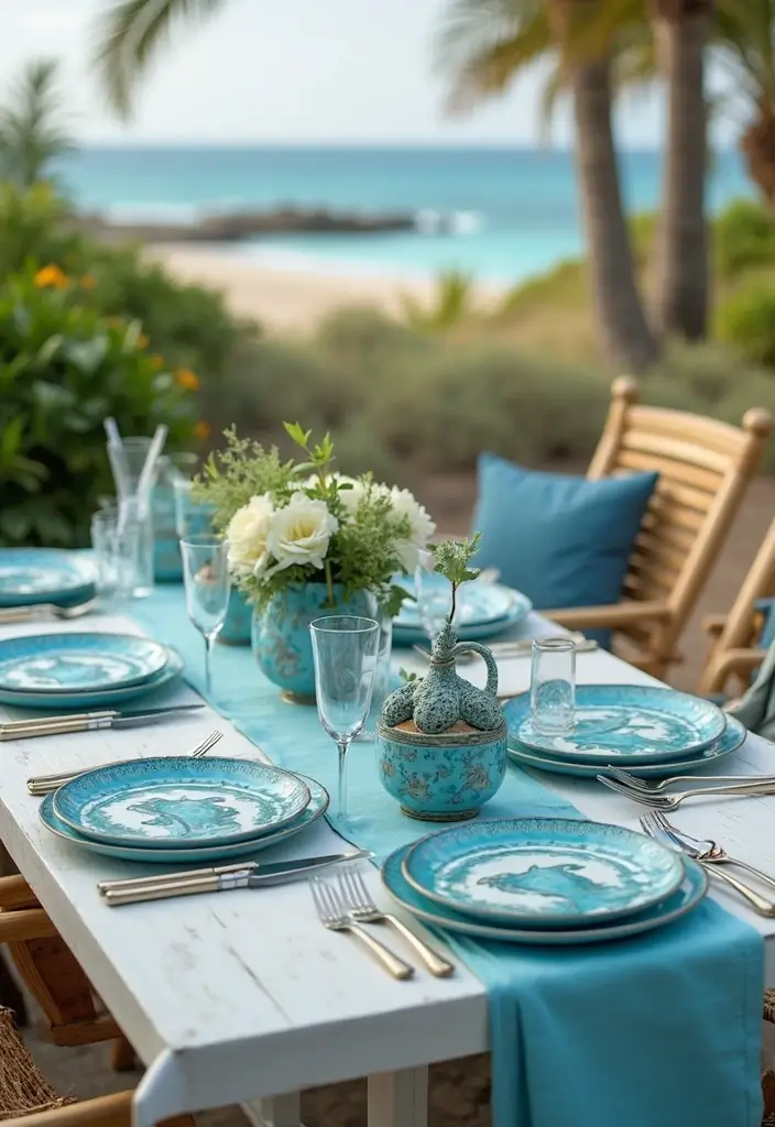 28 Ceramic Dolphin Decor Ideas Perfect For Coastal Themes 17 28 Ceramic Dolphin Decor Ideas Perfect For Coastal Themes - 7. Dolphin Themed Serving Dishes
