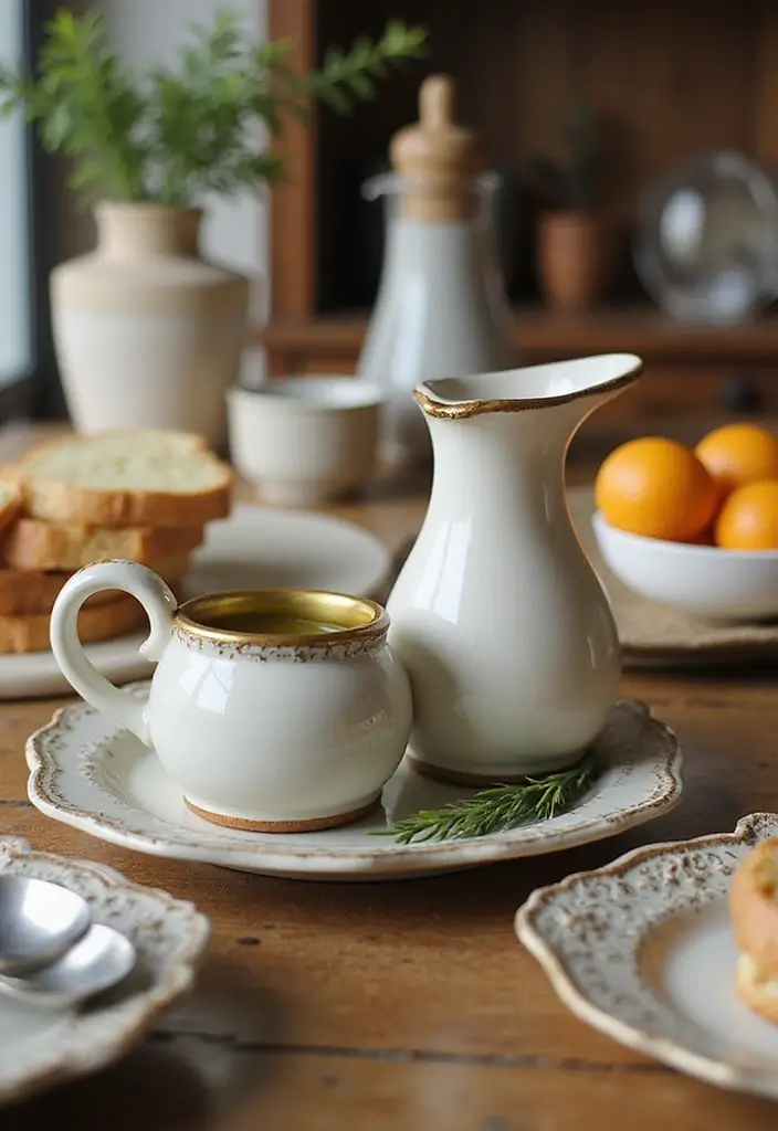 28 Handmade Ceramic Decor Inspirations From Local Artisans 62 28 Handmade Ceramic Decor Inspirations From Local Artisans - 18. Beautiful Oil and Vinegar Cruets