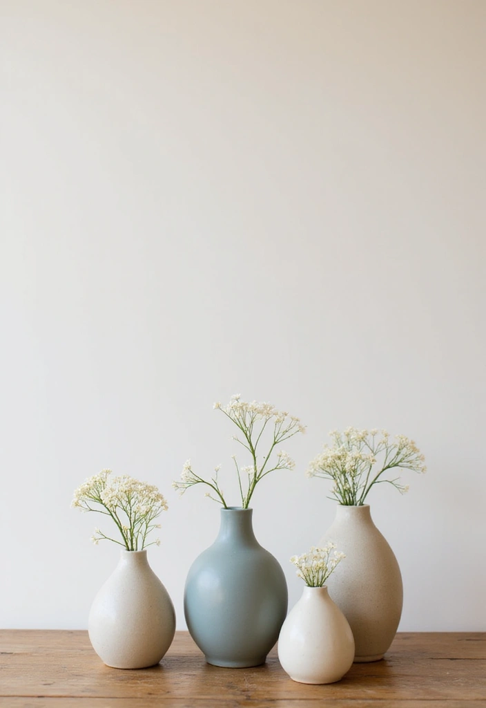 28 Handmade Ceramic Decor Inspirations From Local Artisans 13 28 Handmade Ceramic Decor Inspirations From Local Artisans - 5. Minimalist Vases