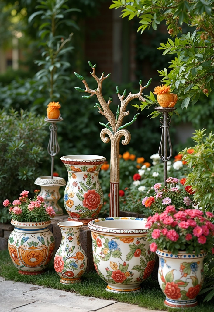 28 Italian Ceramic Home Decor Ideas Full Of Mediterranean Style 72 28 Italian Ceramic Home Decor Ideas Full Of Mediterranean Style - 28. Italian Garden Decor