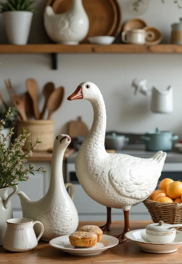 28 Vintage Ceramic Goose Decor Ideas For Farmhouse Lovers 64 28 Vintage Ceramic Goose Decor Ideas For Farmhouse Lovers - Conclusion