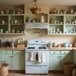 28 Vintage Kitchen Decor Ideas Featuring Ceramic Collectibles