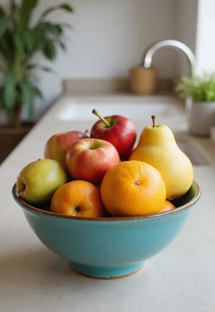 28 Vintage Kitchen Decor Ideas Featuring Ceramic Collectibles 62 28 Vintage Kitchen Decor Ideas Featuring Ceramic Collectibles - 22. Ceramic Fruit Bowls