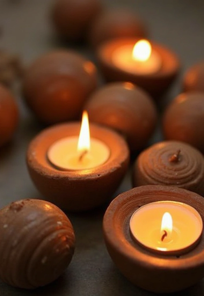 29 Ceramic Balls Decor Ideas That Add Texture And Character - 15. Mood Lighting and Ceramic Balls