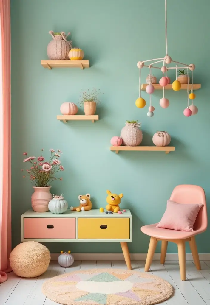 29 Ceramic Balls Decor Ideas That Add Texture And Character - 16. Incorporating Ceramic Balls in Kids' Rooms