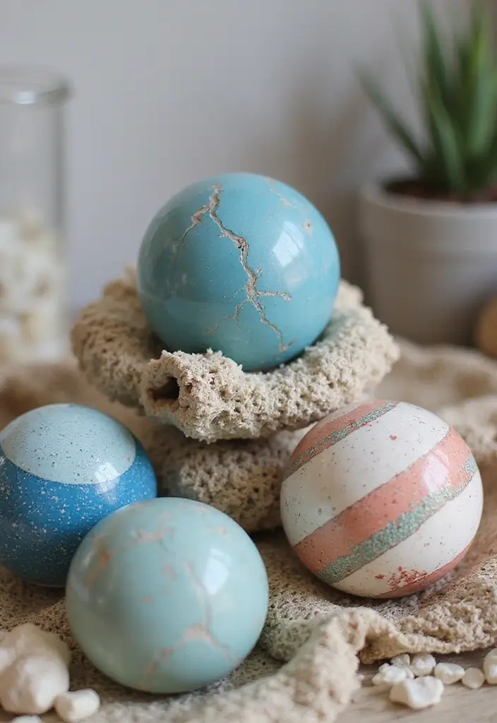 29 Ceramic Balls Decor Ideas That Add Texture And Character - 28. Themed Decor with Ceramic Balls