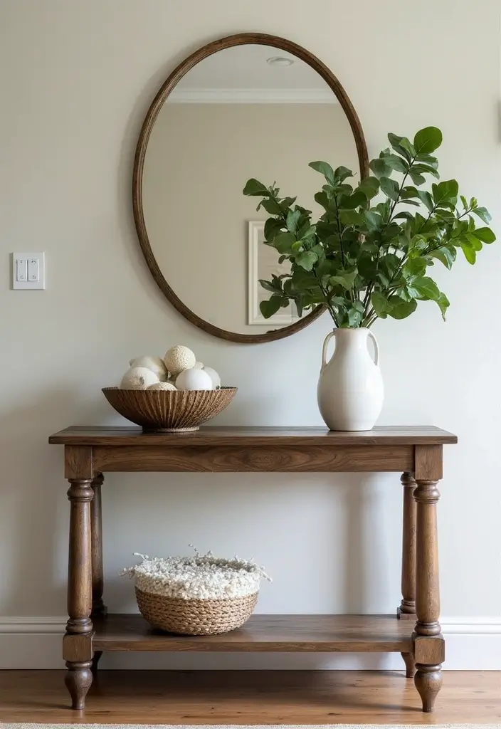 29 Ceramic Balls Decor Ideas That Add Texture And Character - 7. Entryway Warmth and Welcome