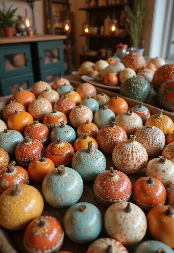 29 Ceramic Balls Decor Ideas That Add Texture And Character - 9. Seasonal Switch-Ups