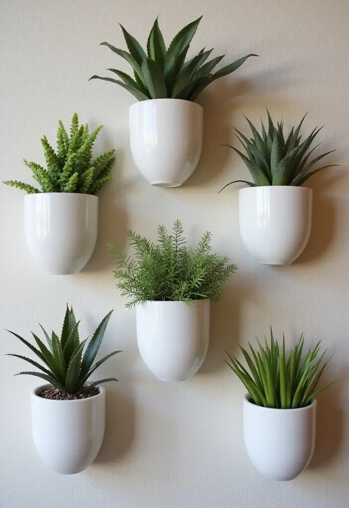 29 Ceramic Flowers Wall Decor Ideas To Brighten Your Home 48 29 Ceramic Flowers Wall Decor Ideas To Brighten Your Home - 18. Wall Planters