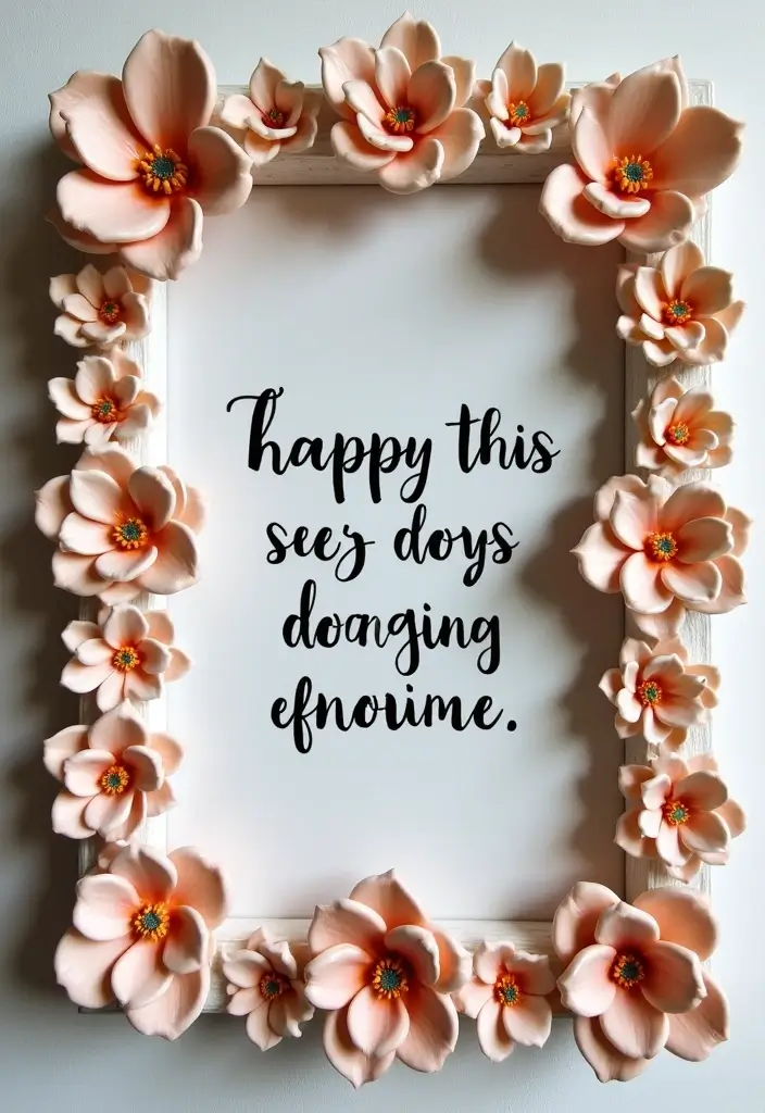 29 Ceramic Flowers Wall Decor Ideas To Brighten Your Home 56 29 Ceramic Flowers Wall Decor Ideas To Brighten Your Home - 26. Inspirational Quotes