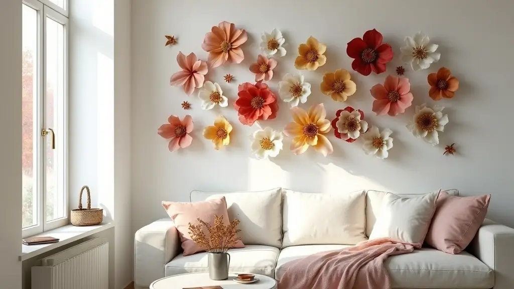 29 Ceramic Flowers Wall Decor Ideas To Brighten Your Home