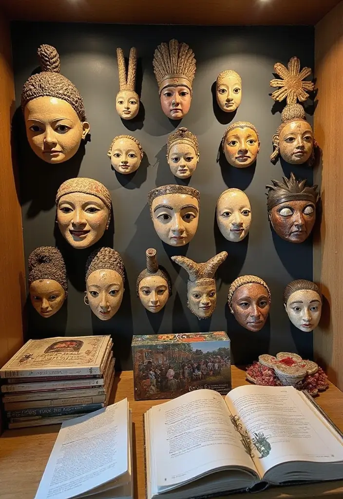 29 Ceramic Mask Decor Ideas That Double As Art Pieces 17 29 Ceramic Mask Decor Ideas That Double As Art Pieces - 11. Masks as Cultural Statements