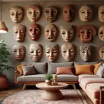 29 Ceramic Mask Decor Ideas That Double As Art Pieces