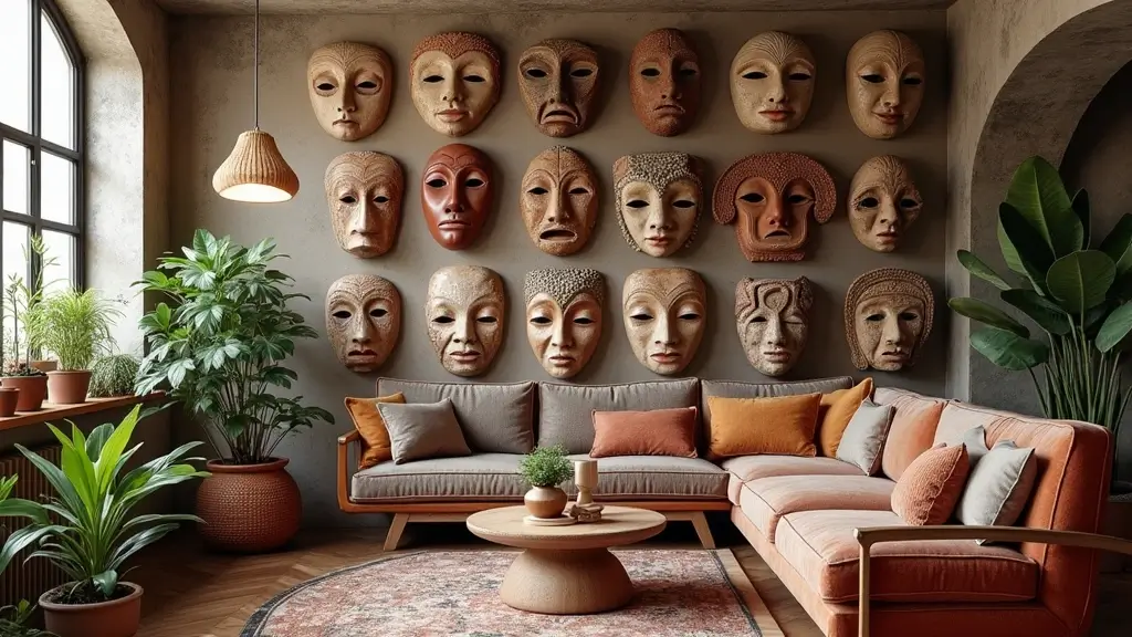 29 Ceramic Mask Decor Ideas That Double As Art Pieces