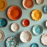 29 Ceramic Plate Decor Inspirations To Personalize Your Walls