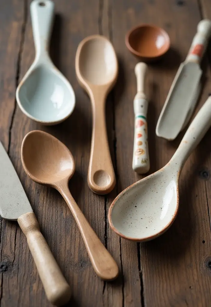 29 Home Decor Ceramic Projects Anyone Can Try 49 29 Home Decor Ceramic Projects Anyone Can Try - 11. Ceramic Spoons and Utensils