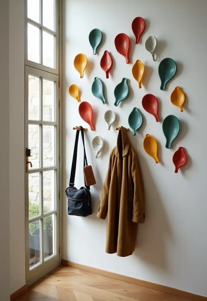 29 Home Decor Ceramic Projects Anyone Can Try 55 29 Home Decor Ceramic Projects Anyone Can Try - 13. Ceramic Wall Hooks
