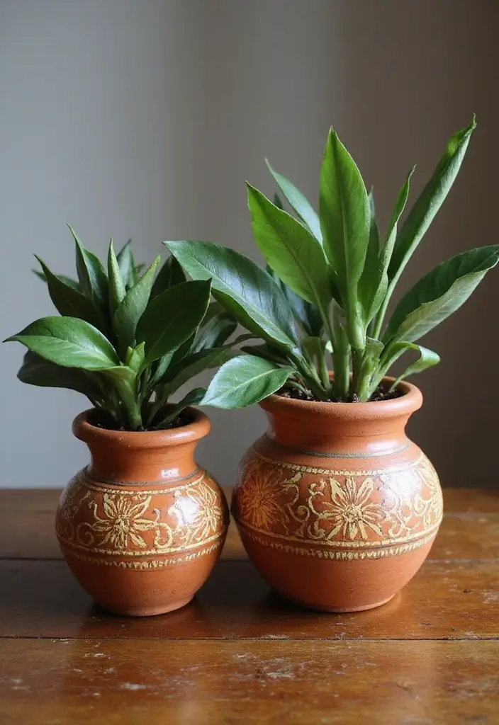 29 Home Decor Ceramic Projects Anyone Can Try 8 29 Home Decor Ceramic Projects Anyone Can Try - 2. Rustic Terracotta Pots