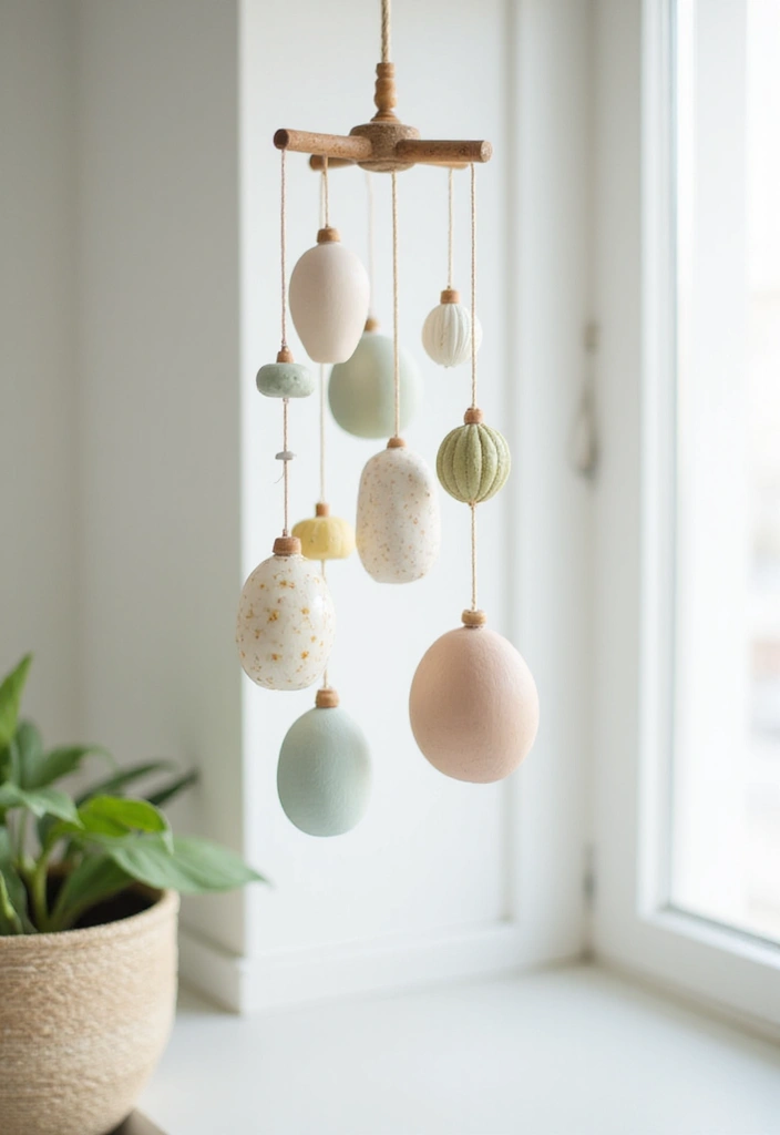 29 Home Decor Ceramic Projects Anyone Can Try 13 29 Home Decor Ceramic Projects Anyone Can Try - 3. Hanging Ceramic Mobile