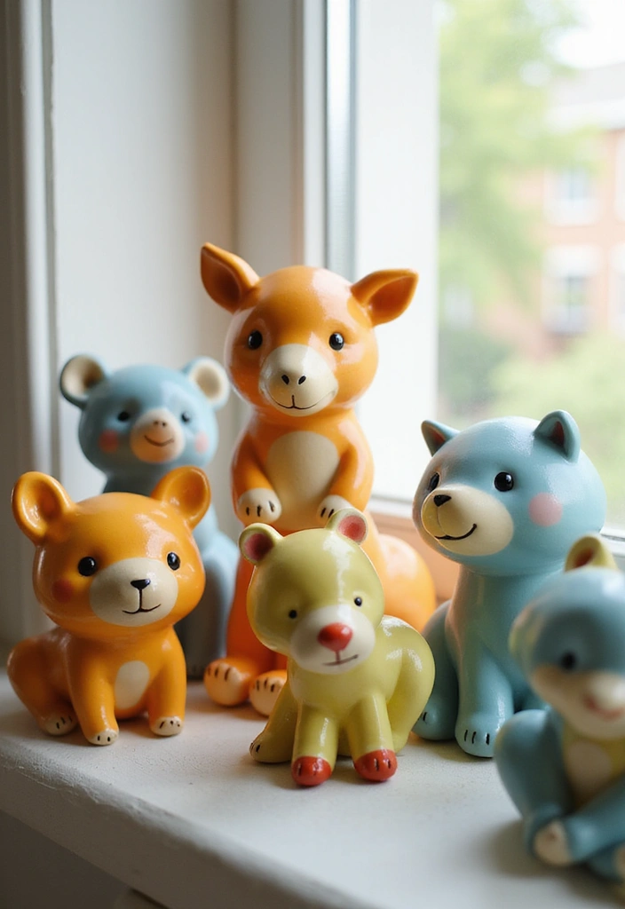 29 Home Decor Ceramic Projects Anyone Can Try 29 29 Home Decor Ceramic Projects Anyone Can Try - 7. Cute Ceramic Animals