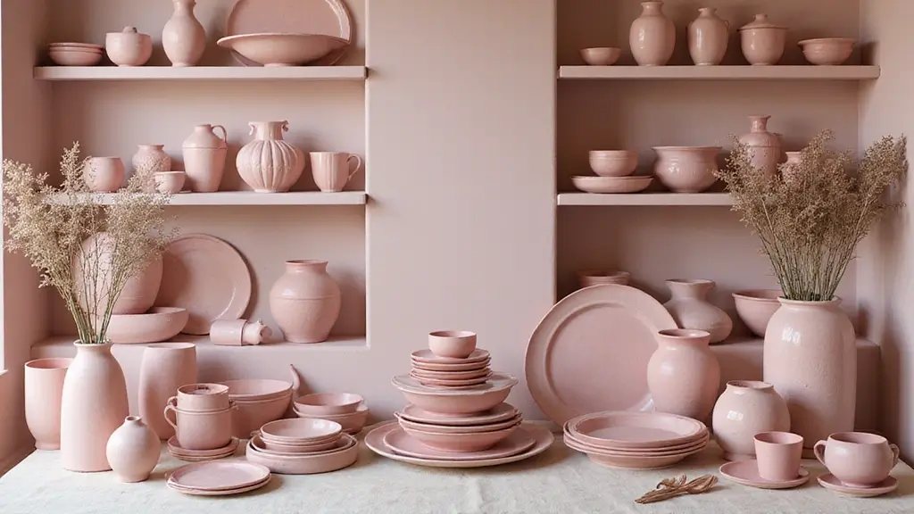 29 Pink Ceramic Decor Ideas That Feel Soft And Elegant