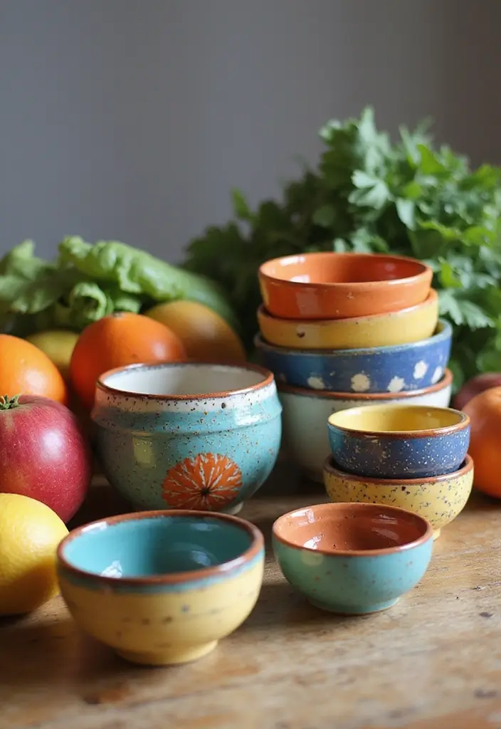 29 Vintage Ceramic Kitchen Decor Ideas With Nostalgic Charm 109 29 Vintage Ceramic Kitchen Decor Ideas With Nostalgic Charm - 29. Whimsical Ceramic Bowl Sets