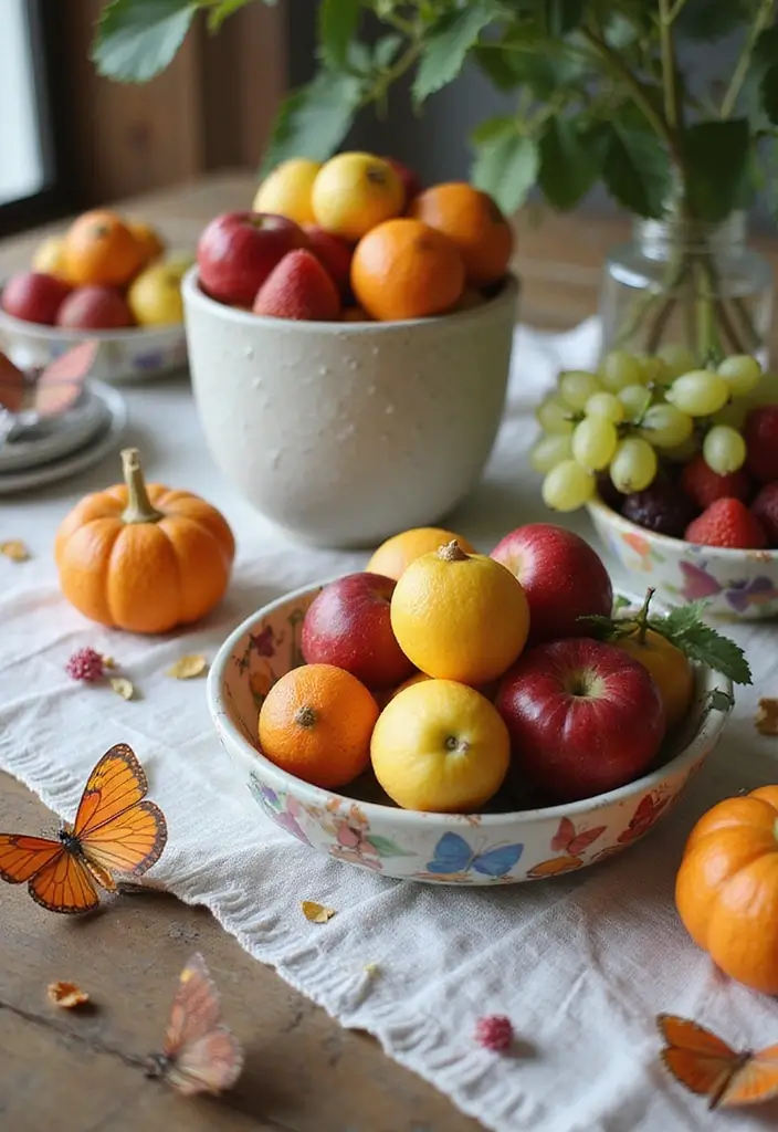 30+ Ceramic Butterfly Decor Ideas For Whimsical Charm 47 30+ Ceramic Butterfly Decor Ideas For Whimsical Charm - 23. Butterfly-Themed Decorative Bowls