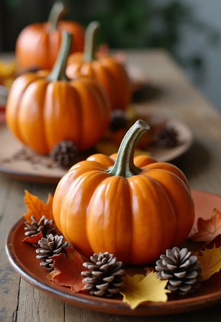 30 Ceramic Pumpkin Decor Ideas For Cozy Seasonal Styling 1 30 Ceramic Pumpkin Decor Ideas For Cozy Seasonal Styling - 1. Classic Orange Pumpkins