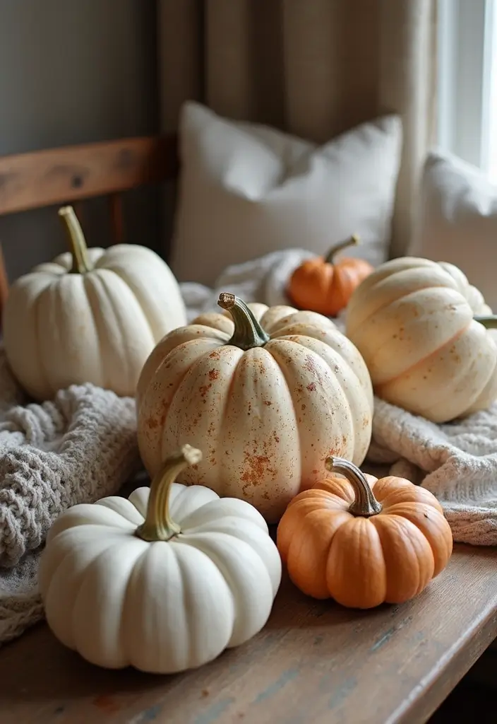 30 Ceramic Pumpkin Decor Ideas For Cozy Seasonal Styling 22 30 Ceramic Pumpkin Decor Ideas For Cozy Seasonal Styling - 4. Textured Ceramic Pumpkins