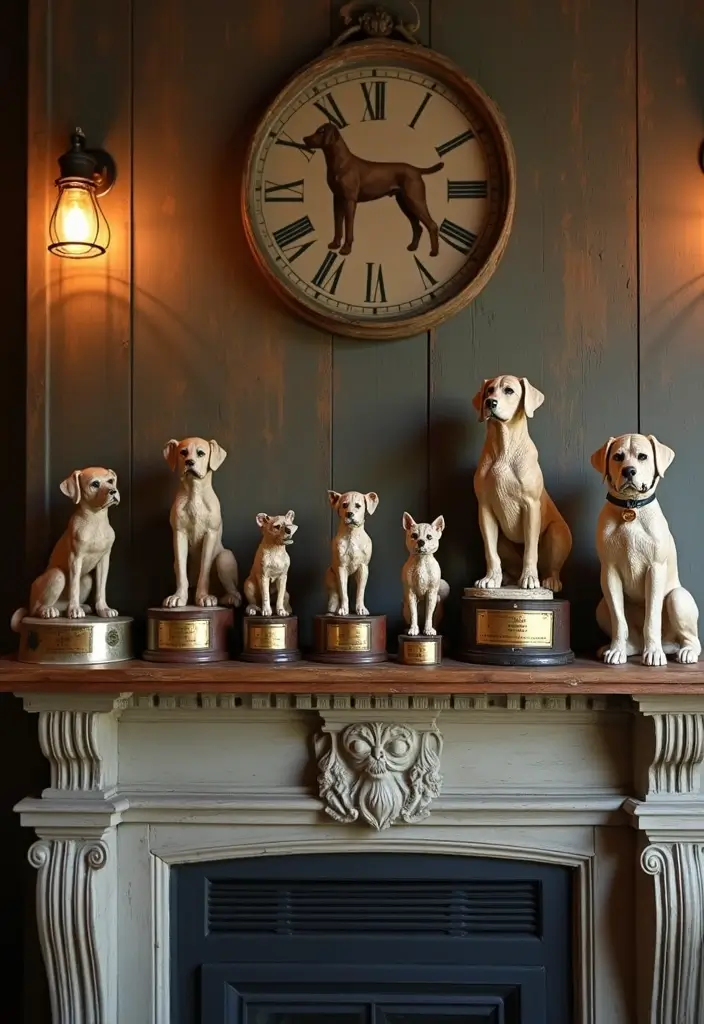 30+ Charming Vintage Ceramic Dog Decor Ideas 45 30+ Charming Vintage Ceramic Dog Decor Ideas - 17. Collectible Dog Show Trophies