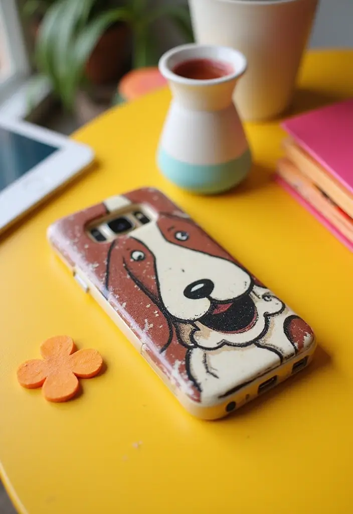 30+ Charming Vintage Ceramic Dog Decor Ideas 96 30+ Charming Vintage Ceramic Dog Decor Ideas - 30. Vintage Dog-Themed Phone Cases