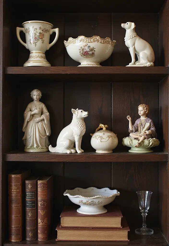 30+ Charming Vintage Ceramic Dog Decor Ideas 15 30+ Charming Vintage Ceramic Dog Decor Ideas - 7. Classic Setter Figurines