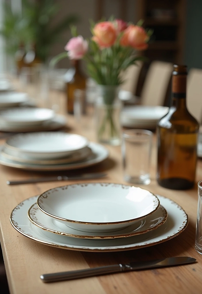 30 Home Decor Ideas With Ceramic Plates That Elevate Your Dining Space 34 30 Home Decor Ideas With Ceramic Plates That Elevate Your Dining Space - 20. Gorgeous Plate Chargers