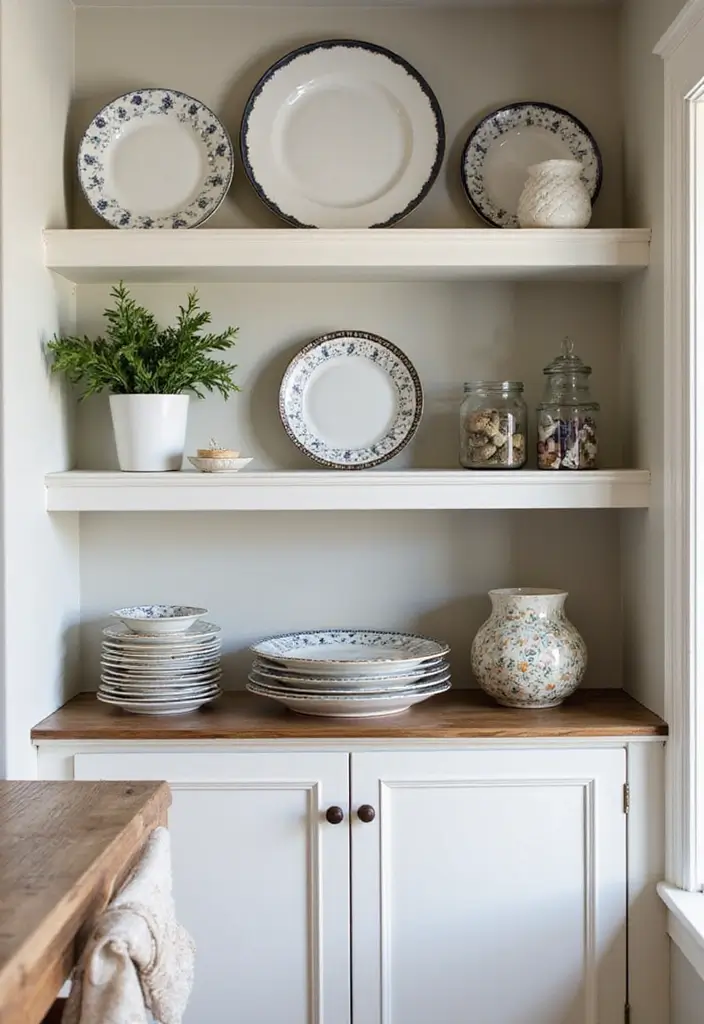 30 Home Decor Ideas With Ceramic Plates That Elevate Your Dining Space 44 30 Home Decor Ideas With Ceramic Plates That Elevate Your Dining Space - 24. Showcase Family Heirlooms