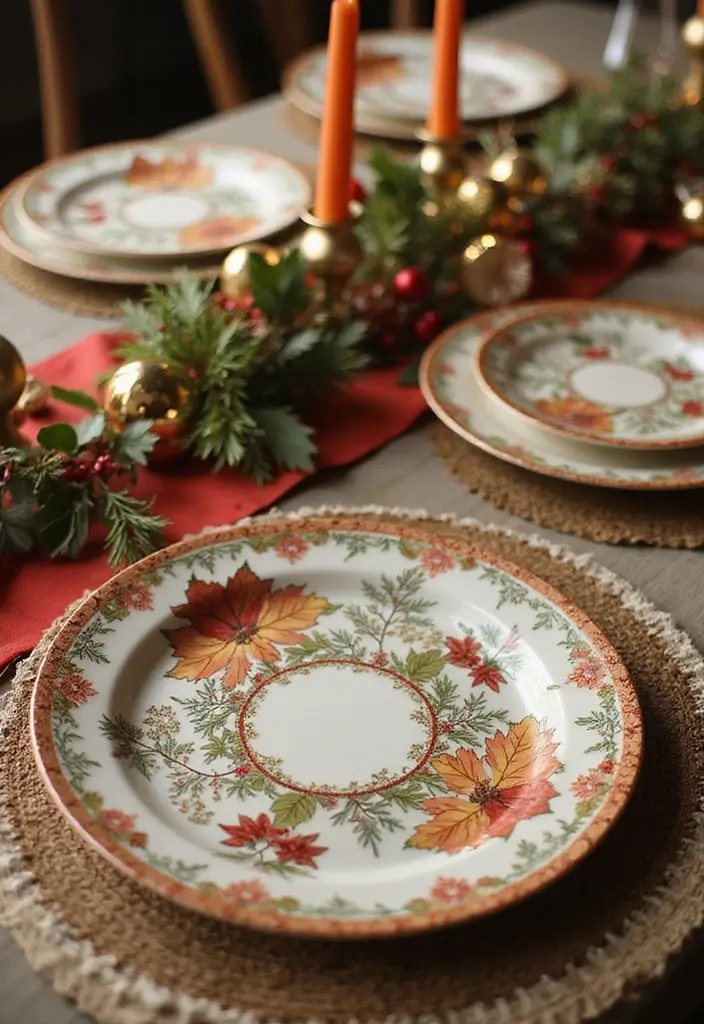 30 Home Decor Ideas With Ceramic Plates That Elevate Your Dining Space 50 30 Home Decor Ideas With Ceramic Plates That Elevate Your Dining Space - 28. Use Plates for Seasonal Decorations