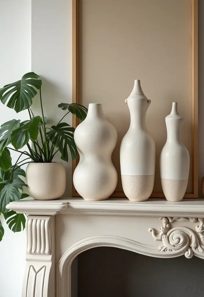 30+ MCM Ceramic Decor Inspirations For Retro Homes 34 30+ MCM Ceramic Decor Inspirations For Retro Homes - 18. Artistic Sculptures