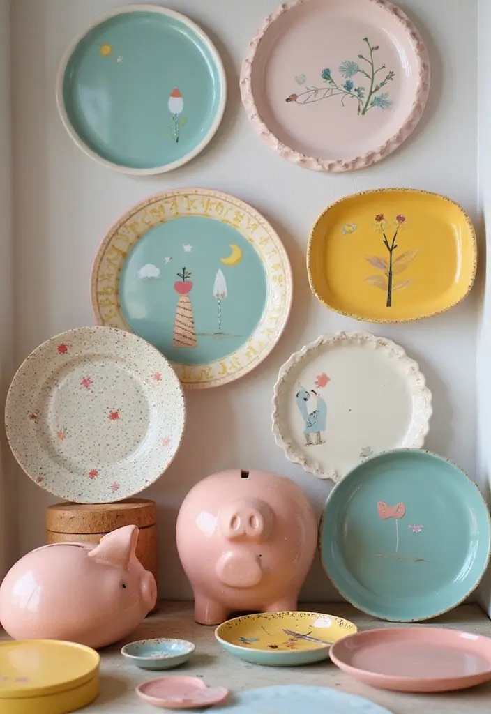 30+ MCM Ceramic Decor Inspirations For Retro Homes 41 30+ MCM Ceramic Decor Inspirations For Retro Homes - 21. Creative Ceramics for Kids