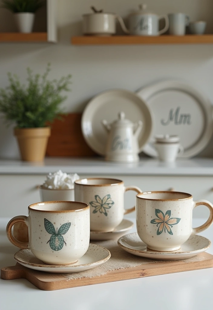 30+ MCM Ceramic Decor Inspirations For Retro Homes 64 30+ MCM Ceramic Decor Inspirations For Retro Homes - 30. Unique Personalized Pieces