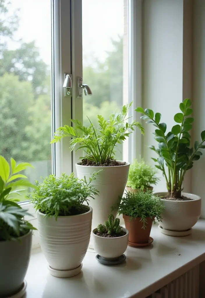 30+ MCM Ceramic Decor Inspirations For Retro Homes 5 30+ MCM Ceramic Decor Inspirations For Retro Homes - 5. Elegant Planters