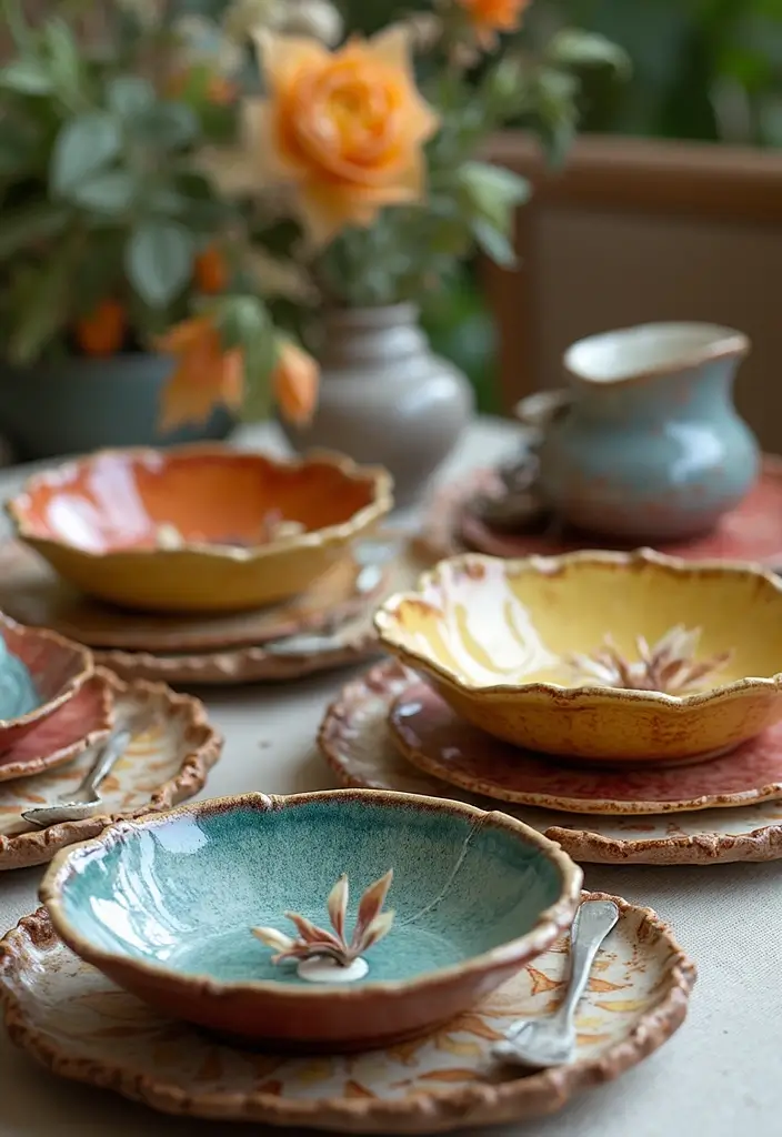 30+ MCM Ceramic Decor Inspirations For Retro Homes 14 30+ MCM Ceramic Decor Inspirations For Retro Homes - 8. Unique Serving Dishes