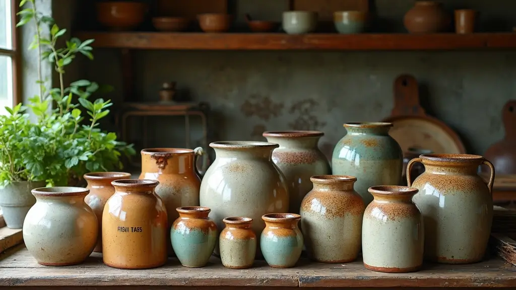 30+ Vintage Ceramic Crock Decor Ideas Worth Collecting