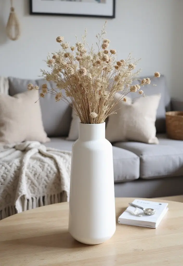 30 White Vases Decor Ideas In Ceramic For Minimalist Homes 1 30 White Vases Decor Ideas In Ceramic For Minimalist Homes - 1. Scandinavian Simplicity