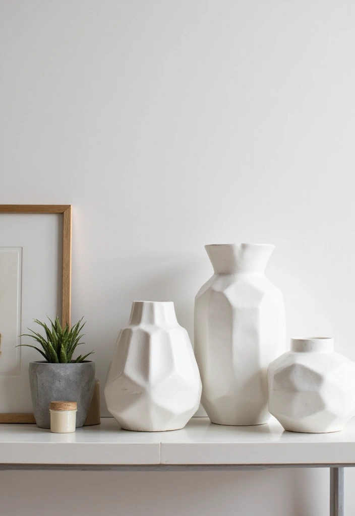 30 White Vases Decor Ideas In Ceramic For Minimalist Homes 42 30 White Vases Decor Ideas In Ceramic For Minimalist Homes - 16. Clean Lines