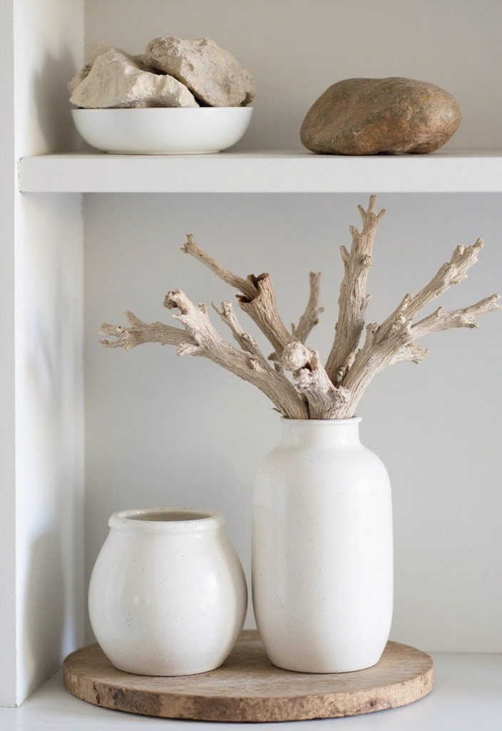 30 White Vases Decor Ideas In Ceramic For Minimalist Homes 43 30 White Vases Decor Ideas In Ceramic For Minimalist Homes - 17. Nature-Inspired